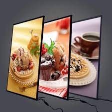 CAJA DE LUZ VIDRIO TEMPLADO BORDE GRIS FORMATO A3 (29.7*42 CMS)