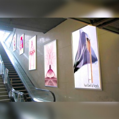 CAJA DE LUZ MARCO CLIP ALUMINIO FORMATO A0 (84.1*118.9 CMS)