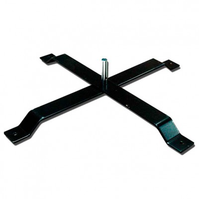 BASE PRO X COLOR NEGRO (60 CMS) BANDERA PUBLICITARIA (C10)