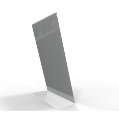 PORTA GRAFICA ACRILICO A4 (21*29.7 CMS) FORMATO L VERTICAL 1.7 MM (C12)