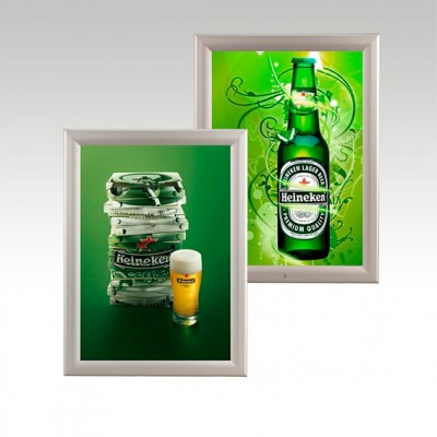 PORTA GRAFICA MARCO CLIP ALUMINIO FORMATO A2 (42*59.4 CMS) (C5)